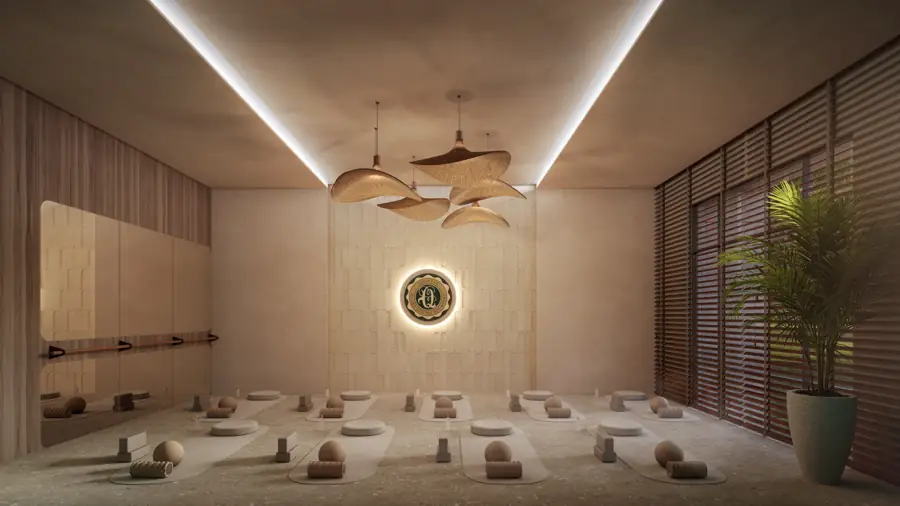 Espaço de yoga